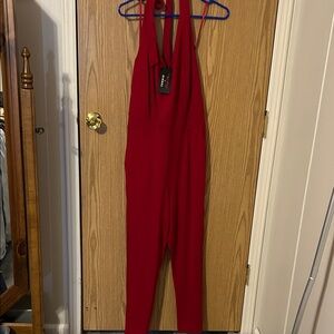 Torrid Bold Red Jumpsuit